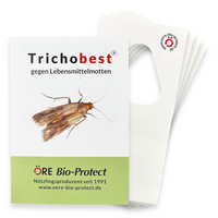 Trichobest® gegen Lebensmittelmotten Komplettbehandlung (3 Lieferungen)
